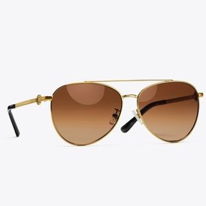 Tory Burch Pilot Aviator Sunglasses